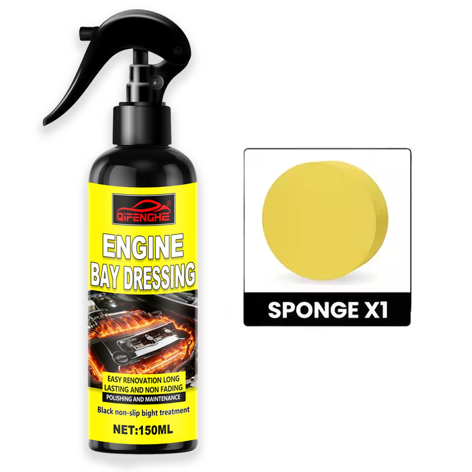 Car Engine Warehouse Cleaner Quick Removes Heavy Oil Stain Degreaser Engine Compartment Wash Sprayer, Engine Cleaner for Car Det Spot Rust & Tar Spot Remo