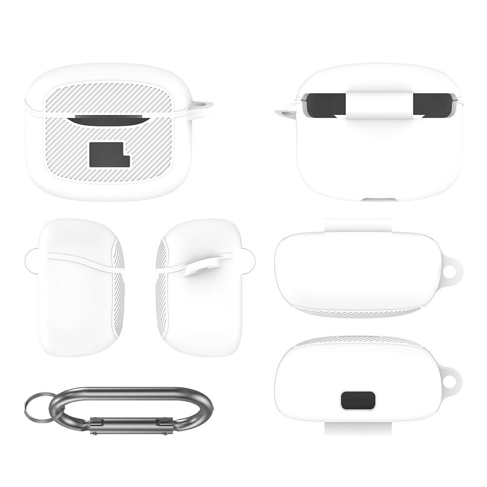 Silicone Protective Case for JBL Tune Buds 2 Shockproof Dustproof Soft Cover Lightweight Anti Scratch Wireless Earbuds Protector