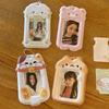 3 Inches Photocard Holder Kpop Photo Card Organizer Idol Photo Cards Display Supplies Photo Protector Sleeve Student Stationery