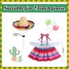 Goose Outfit, -Goose Costume, Mexican Sombrero, Seasonal Festive Costume for Garden Parties,
