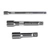 3Pieces 3/8" or 1/2" Drive Heavy Duty Socket Wrench Extension Bar for Automotive Repair Machinery Maintenance Tools