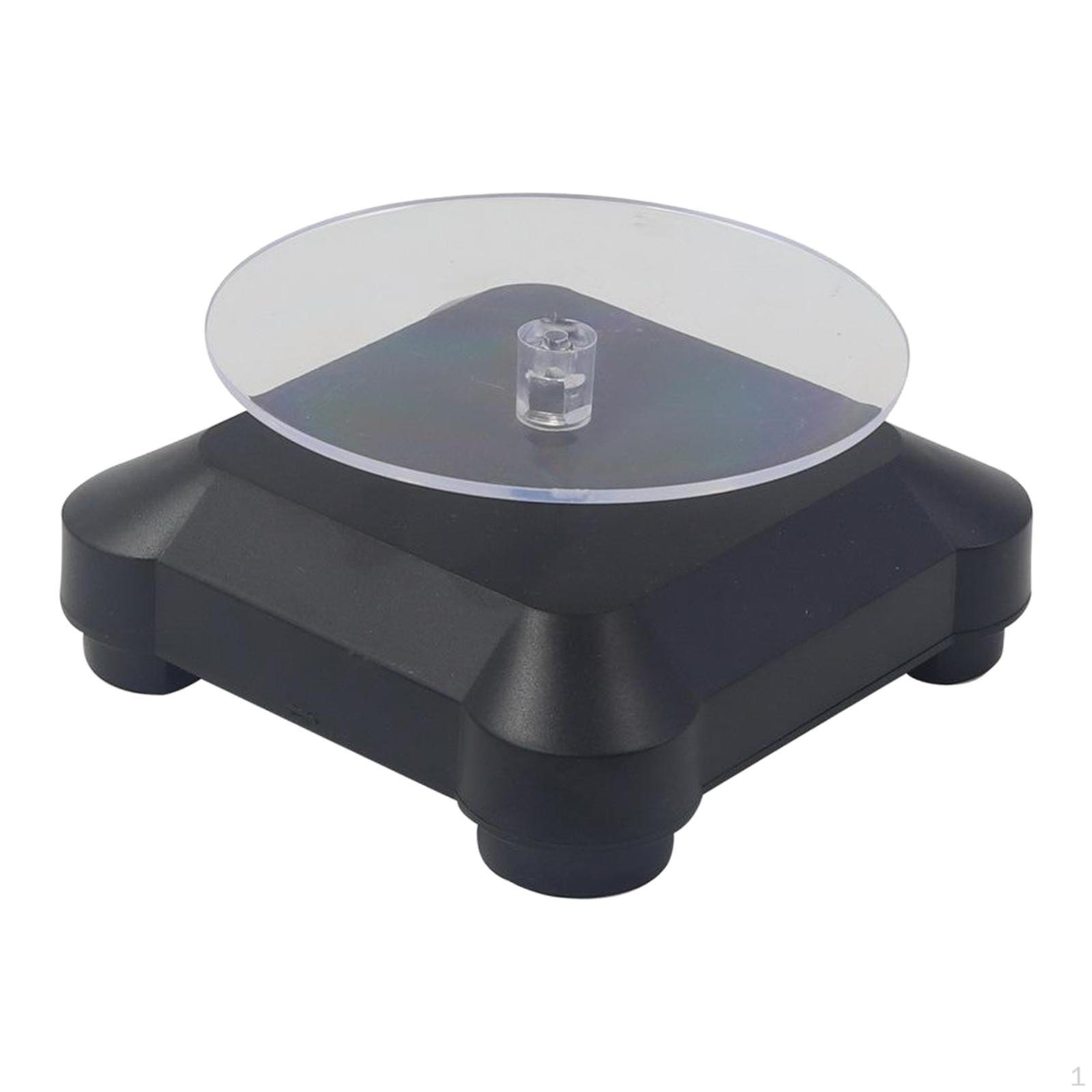 

° Подставка для демонстрации ювелирных изделий на поворотном столе, батарея типа AA (не включено) Работает на часах-телефонах 9.5cm