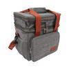 Insulated Lunch Carry Bag Double Layer Large Capacity Leak Proof Oxford Cloth Aluminum Foil with Shoulder Belt Cooler