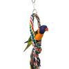 Parrot Cotton Rope Hanging Swing: Climbing & Biting Toy for Small and Medium Birds
