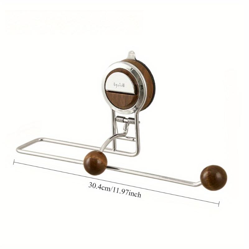 

1PC Suction Cup Kitchen Paper Towel Holder Stainless Steel Toilet Paper Holder Tissue Hanger Roll Holder Bathroom Accessories
