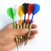 6 Pcs Steel Tip Darts Replacement Hard Steel Needle Practice Darts Professional Metal Darts Dartboard Accessories