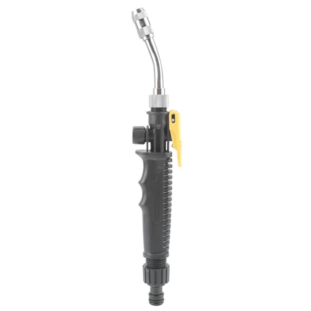 Stainless Steel,plastic Sprayer Nozzle Elbow Nozzle Non Slip Handle Adjustable Sprayer Nozzle Portable Quick Connector
