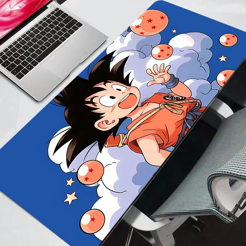 Big Mouse Pads Mouse Pad Dragon Ball DBZ Anime Gabinete Gamer Computer New Desk Mat Keyboard Gaming Accessories Mousepad
