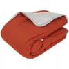 Couette chaude Bicolore Gamme Microfibre "Cocoon Non feu - Norme NF EN ISO 12952" toutes dimensions Toison d'or - Cocoon Gingembre G