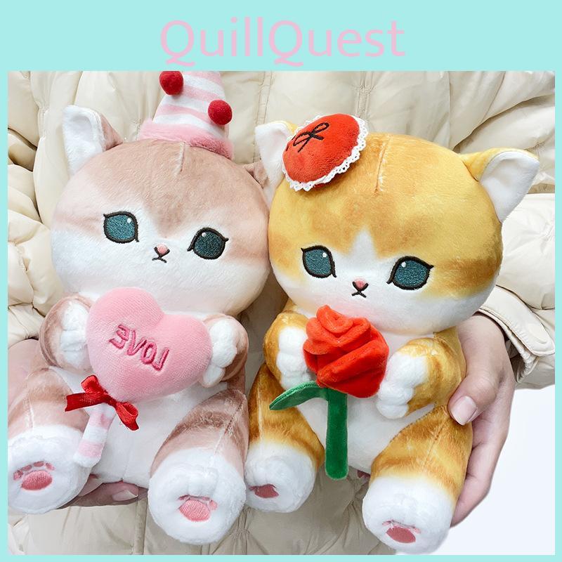 Mofusand Cat Plush Toy With Pp Cotton Filling For Valentines Day Gift