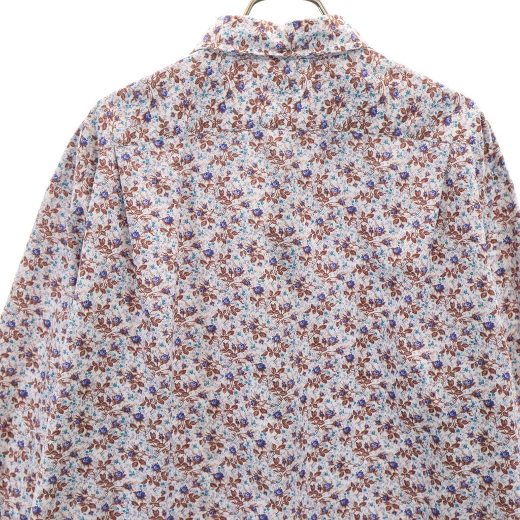 Paul Smith Made In Japan Floral Long Sleeve Shirt 2L Blue Men's Used