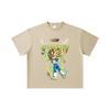 260 GSM Double Yarn 32 Count 100% Cotton Dragon Ball V51 Daima Vegeta Print Unisex Heavy Cotton T Shirt