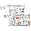 Waterproof Cartoon Print Washable Baby Diaper and Storage Organizer Bag