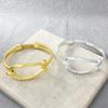 Bracciale Geometrico Minimalista UNOde50: Unisex, Fatto a mano, Lusso leggero