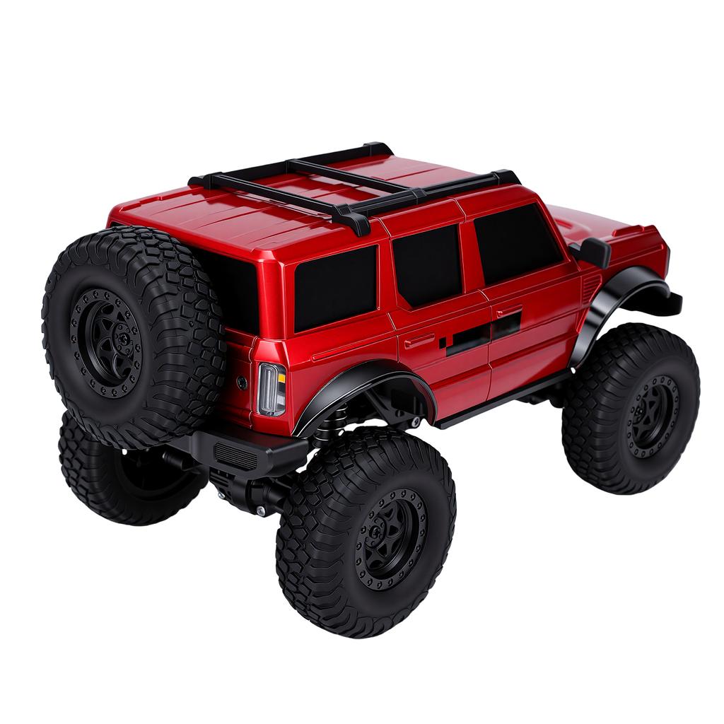 1:20 RC Car 2.4G Remote Control Crawler 4WD Off Road Truck with Dual Batteries LED Lights 20KM H Speed for Multi Terrain