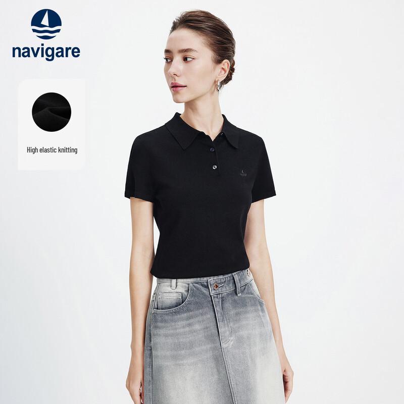 Navigare Slim Fit Short Sleeve Polo Shirt