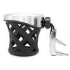 Bike Drink Cup Mount with Bar Bracket and Open Base Cup Frame Modification Part for Gl1800 F6B 2018-2022 Commutes, Fuel Stops, and Road Travel Each