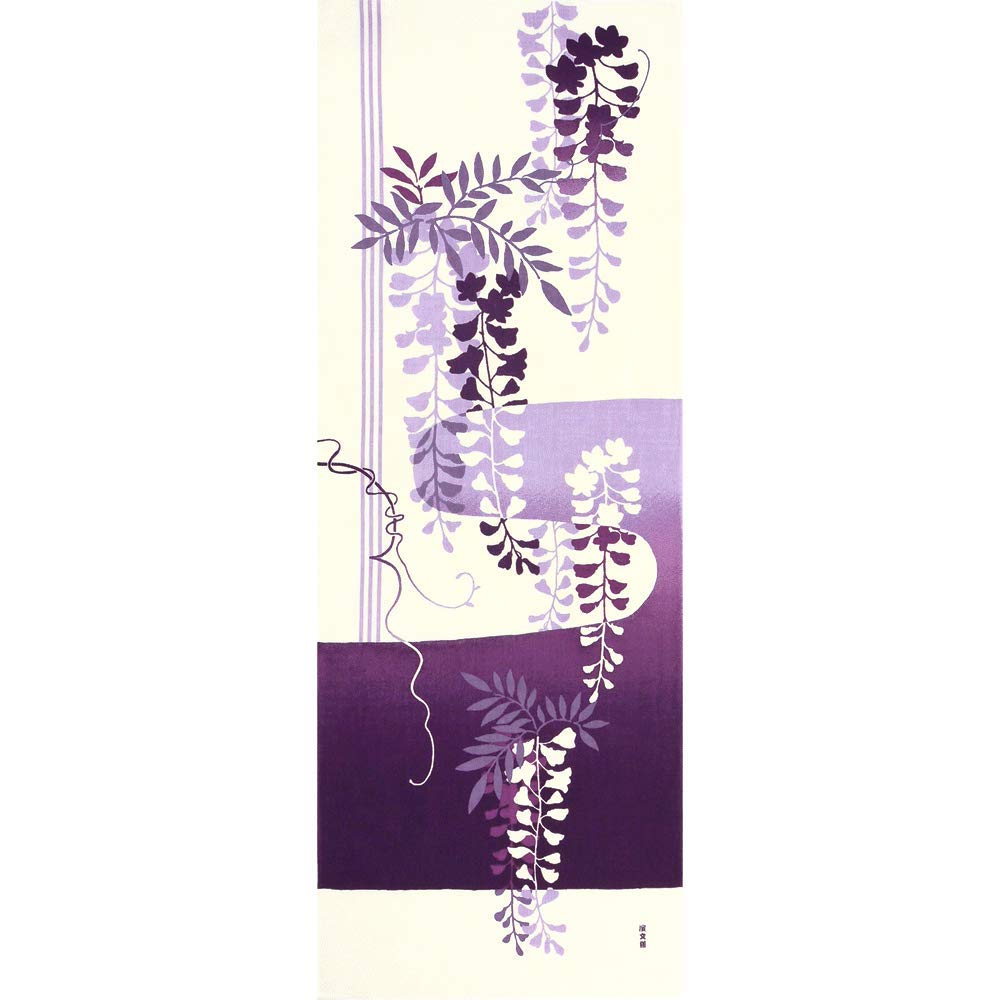 Hamamonyo Illustrated Hand Towel Fuji Modern