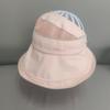 Empty top sun protection hat women's summer cold silk cool feeling large brim UV protection sun hat outdoor beach leisure versatile