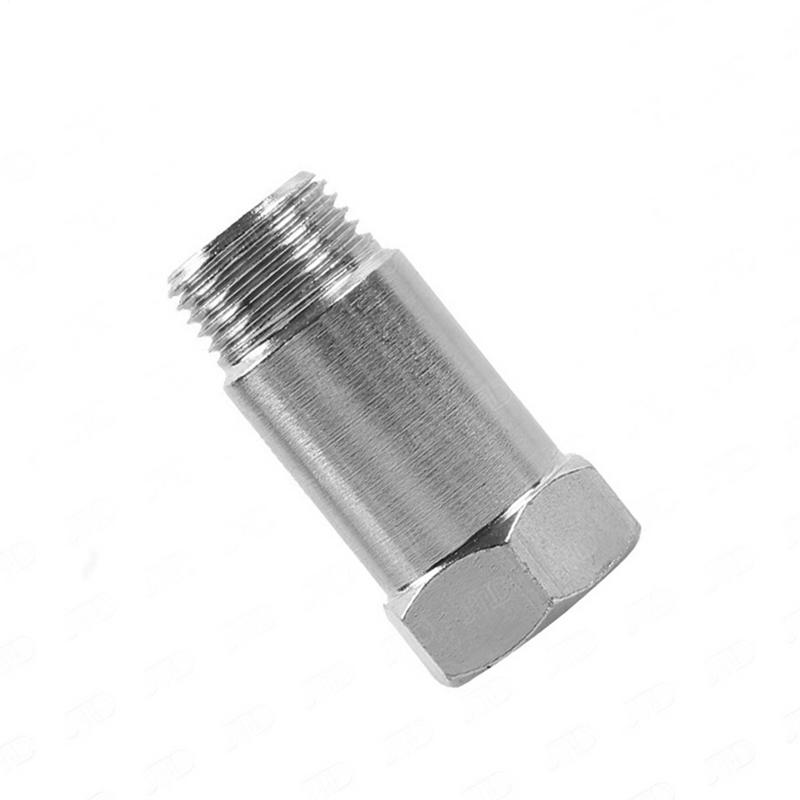 O2 Sensor Spacer Stainless Steel O2 Sensor Connector Auto Oxygen Sensor Oxygen Sensor Connector Oxygen Sensor Accessories For