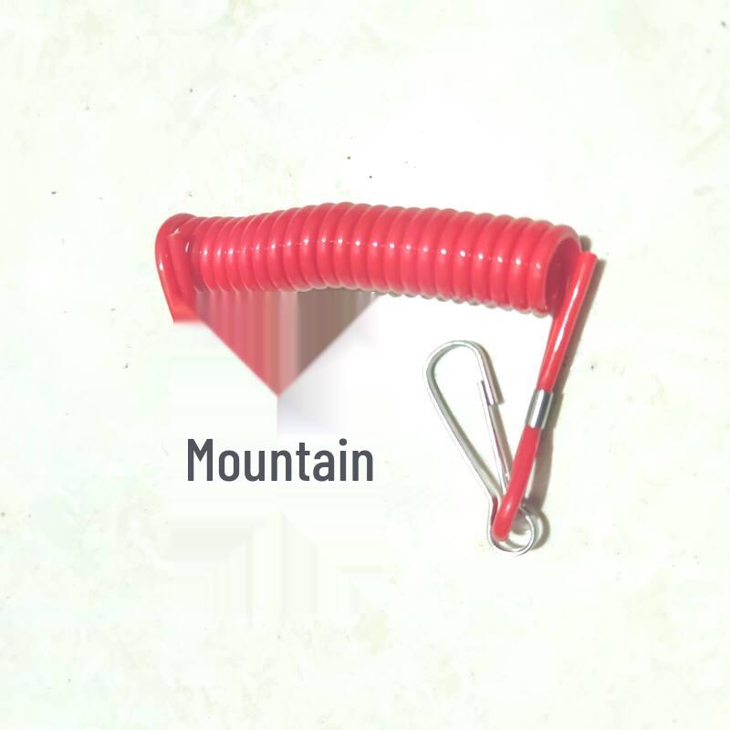 Outboard Engine Kill Switch Safety Lanyard
