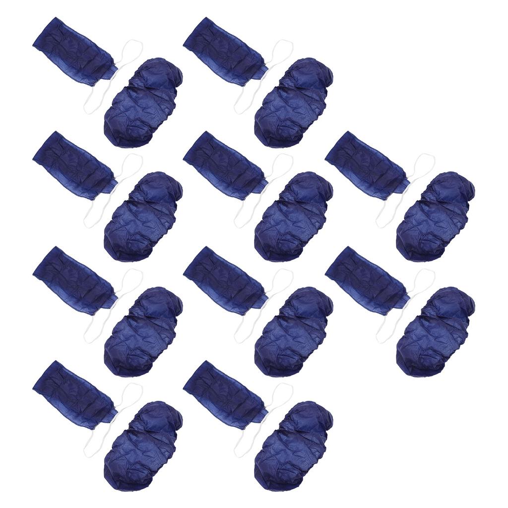 10 Set Disposable Bras and Panties Non Woven Breathable Soft Hygienic Disposable Underwear Set for Spa Sauna Beauty Salon Blue