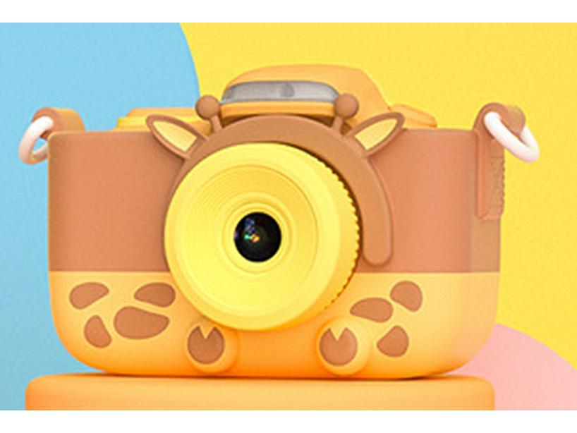 Çocuk HD Dijital Çizgi Film Kamera - Çocuklar İçin Mini Oyuncak Doğum Günü Hediyesi