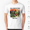 Halloweentown And Chill T Shirt 6xl Cotton Cool Tee Halloweentown Halloweentown University Halloween Halloweentown And Chill
