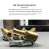 American Style Metal Threaded Pump Nozzle Converter Car Inflator Hose Pumping Adapter Parts