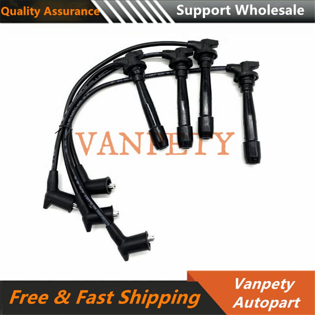 1 Set Ignition Wire for Hyundai Coupe Elantra Getz Matrix Accent I II III Kia Cerato Rio II 1.4L-1.6L VVT (95-) 27501-26D00