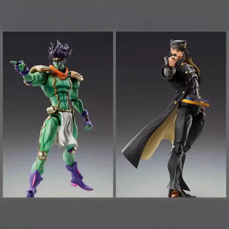 2026 NEW 2 Types JoJos Bizarre Adventure Kujo Jotaro STAR PLATINUM Anime Handmade Action Figures Desktop Toys Gift