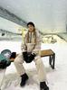 Waterproof Ski Suit Set: Men's & Women's Couple Style, Windproof, Warm, Plus Size.