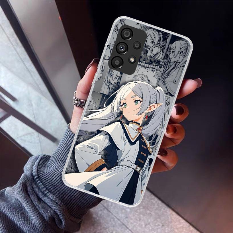 Frieren Beyond Journeys End Phone Case For Samsung Galaxy A52 A51 A50S A32 A22 A12 A02S A72 A71 A31 A70 A30S Note 20 Ultra 10 Pl