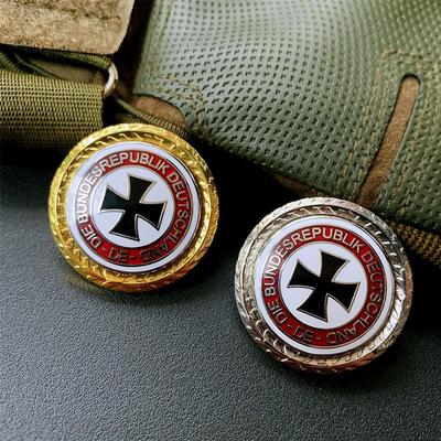 Prussian Maltese Cross Badge Soviet Commemorative Medal Pin