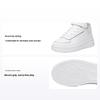 Cómodas Zapatillas de Skate de Caña Alta Duraderas Antideslizantes Zapatillas para Niños Blanco A33038010H-1