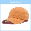 Cotton Mens Worn Look Water Washed Cotton Embroidered Baseball Cap Protect Sun