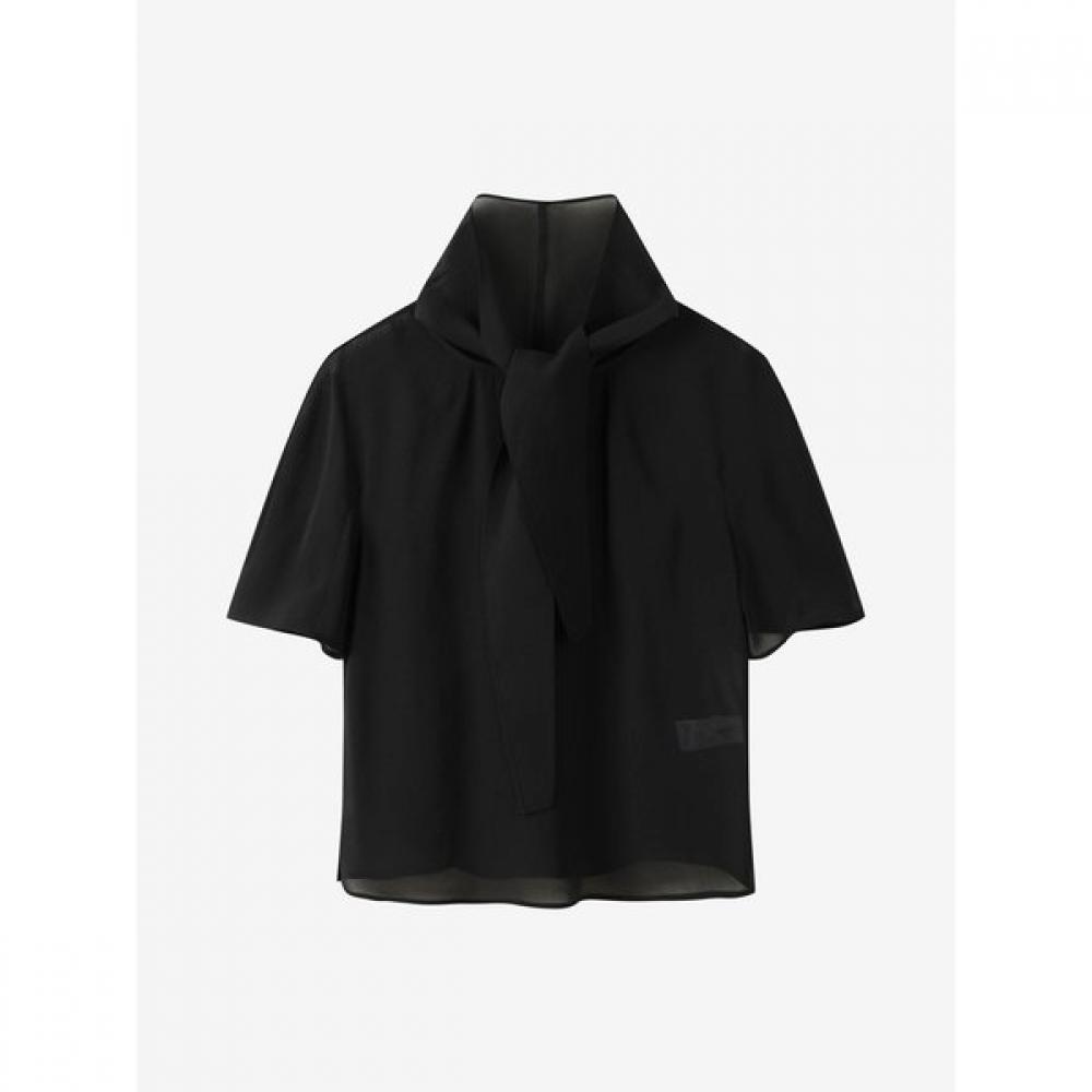 Cc Collect. Sheer Tie Blouse C262msc041