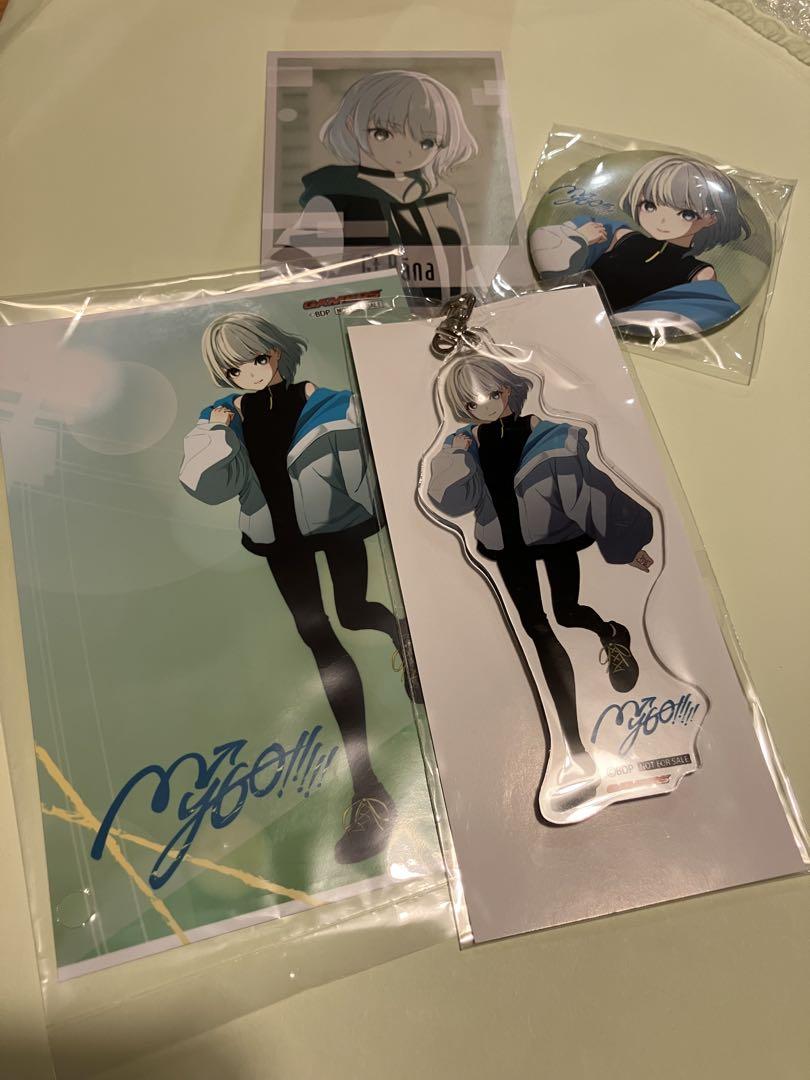 

[USED] BanG Dream! MyGO!!!!! Entry stamp Gamers bonus can badge acrylic keychain Kaname Rakuna