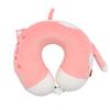 Cuscino per il Collo a Forma di U in Memory Foam con Animali dei Cartoni Animati per Viaggio, Casa o Ufficio Reclinabile