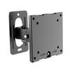 WORLDLIFT Monitor Wall Mount Bracket, Wall Mount Monitor Arm, 49-inch compatible, 20kg load capacity, TV/Display Mount, VESA 75x75mm/100x100mm