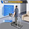 Walking Treadmill for Balance, Recovery Fitness Collapsible with Full Length Handrails &Heart Rate Sensor,220 Lbs Capacity