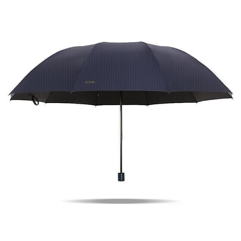 Paradise Umbrella 3-Fold 10-Rib Extra-Large UV Protection Sun & Rain Umbrella