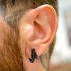 Dragon Hoop Earrings Punk Hip Hop Stainless Steel Ear Rings Unisex Daily Wear Ear Jewelry Handmade Edgy Accessory