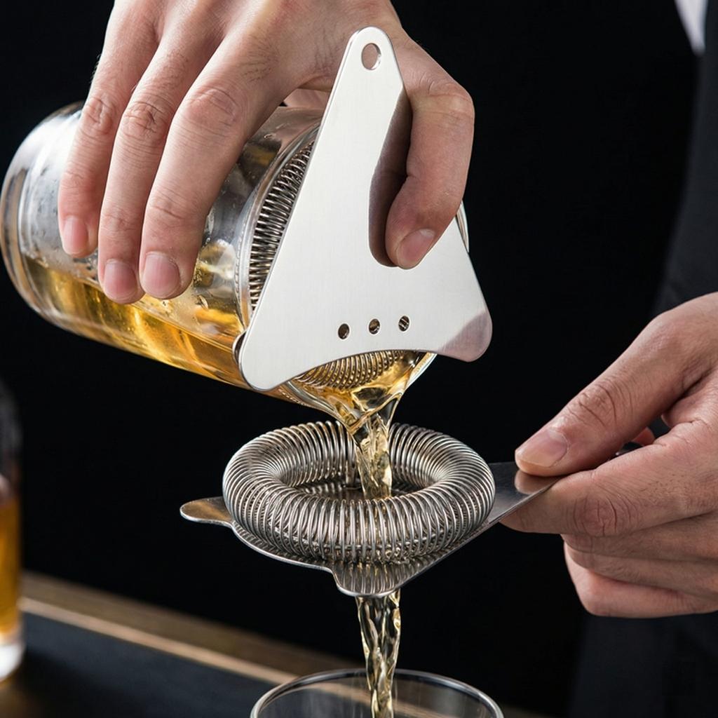 Cocktailsieb und Eisabscheider aus Edelstahl für Cocktails
