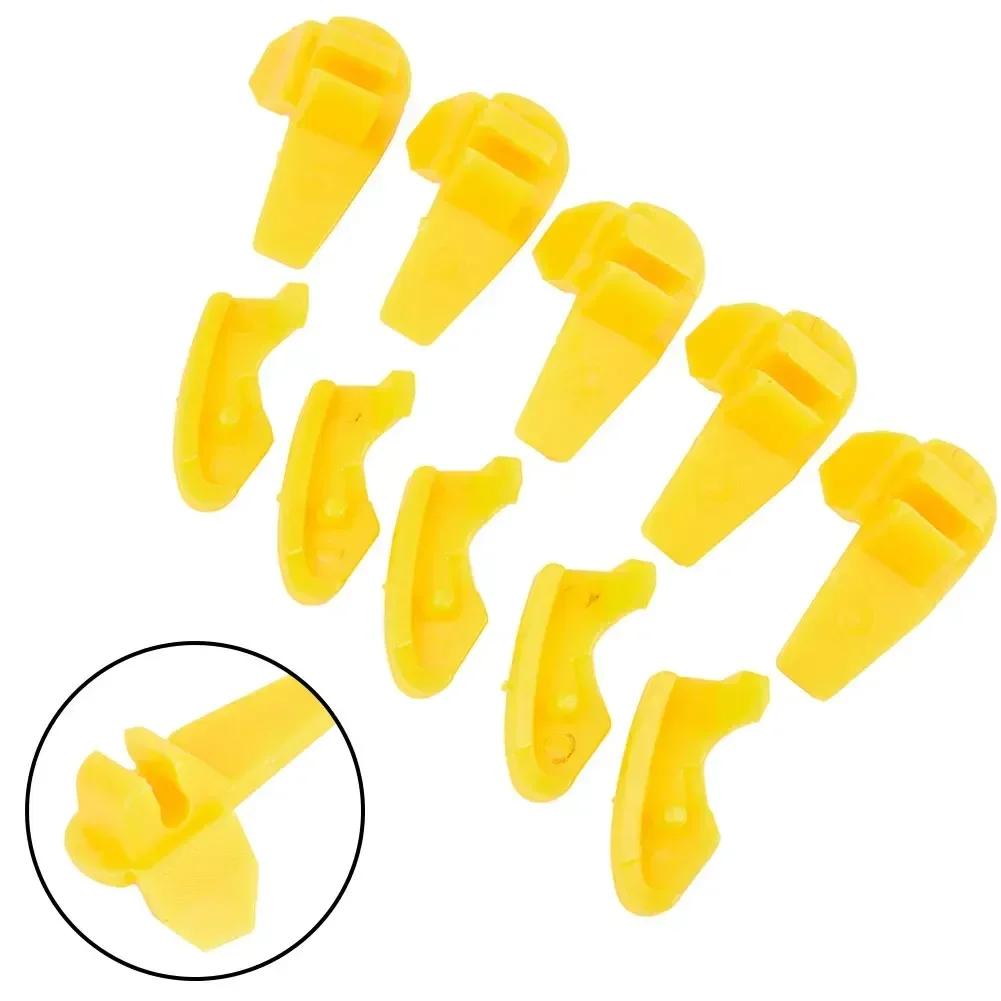 Auto Tire Changer Nylon Yellow Insert Rim Protectors For Metal Mount Head Duck Head Fits Motorcycle ATV Vehicle Accessories
