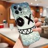 For iPhone 16 Samsung S23 S22 A23 A52 A33 Huawei Honor Xiaomi Redmi OPPO Vivo Creative Smiling Face Design Hard Full Lens Protect Phone Case Cover