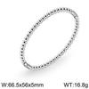 Women's Minimalist Bamboo Joint Titanium Steel Bracelet - Light Luxury, Exquisite High-End Design