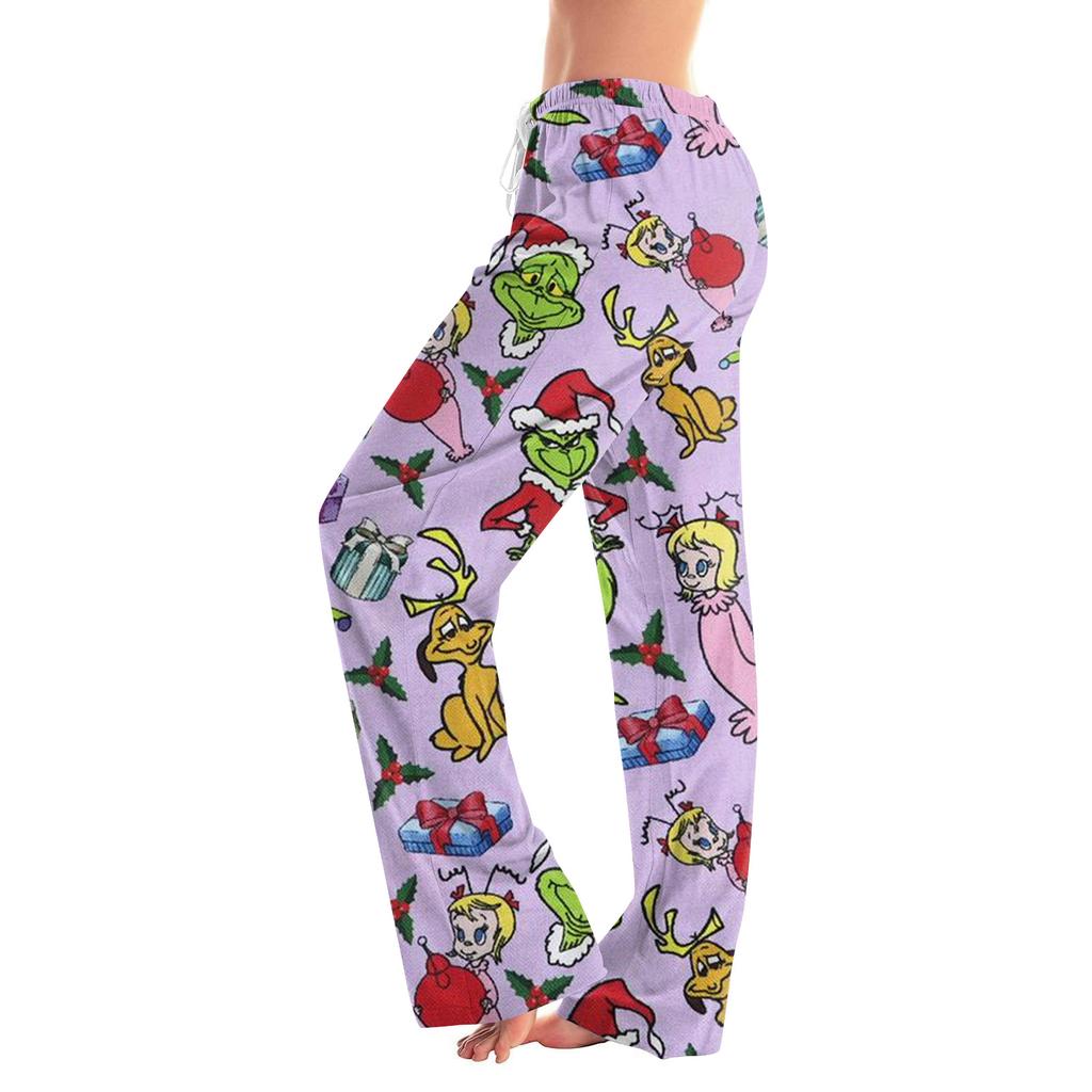 Women Winter Soild Color Pants Full Length Long Trousers Sports Pants