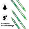Set of Retractable Gel Pens with a 0.5Mm Tip, Perfect for Correcting Mistakes with Washable Barrels. Including 6 Erasable Pens
