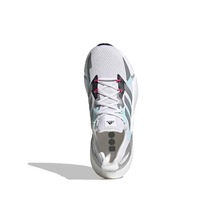 New Adidas X9000L4 Crystal White Silver Metallic Women's FW8405